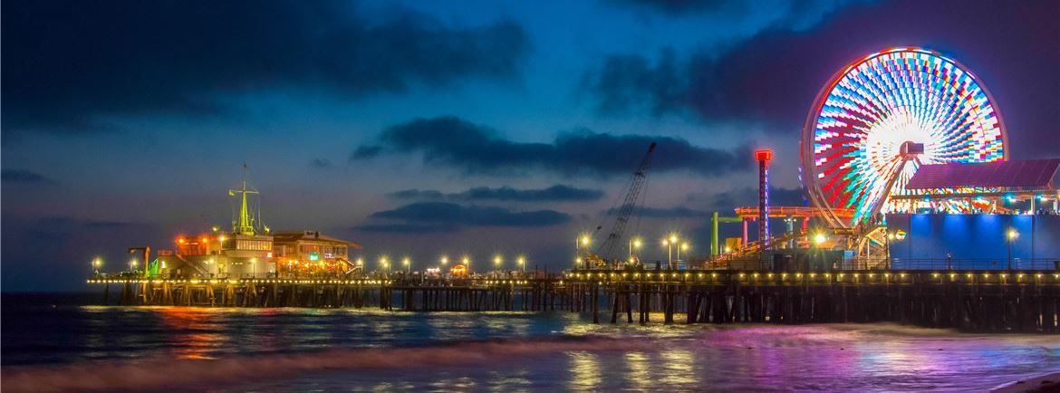 Santa Monica Pier Rides Aquarium Oceanfront Dining